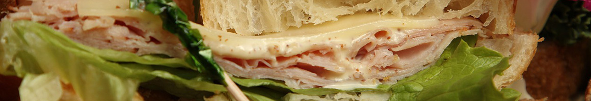 Eating Sandwich Salad Soup Bakery at PureBread Deli restaurant in Wilmington, DE.